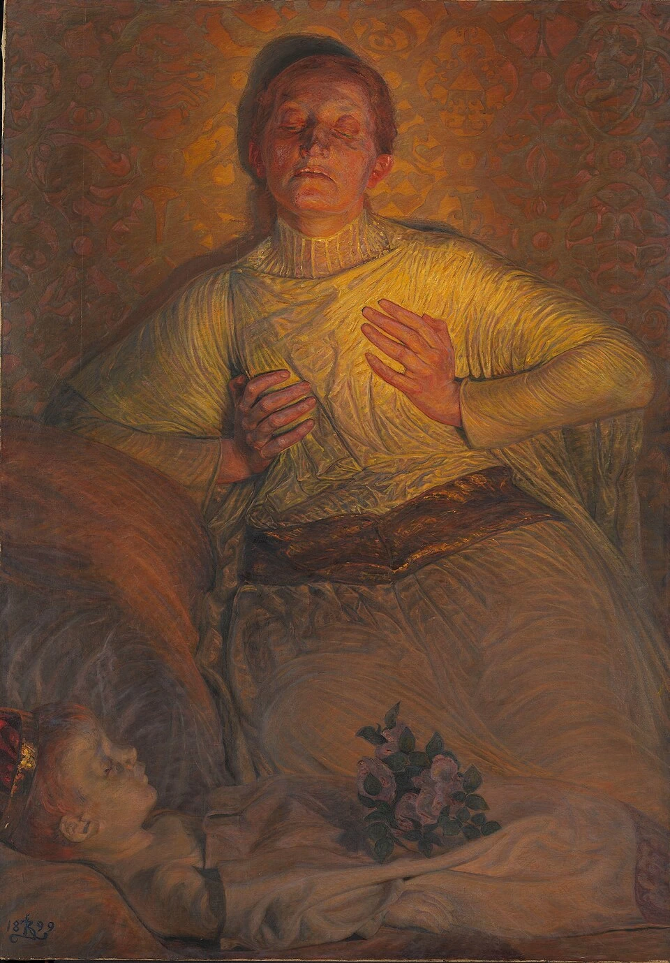 Kristian Zahrtmann - Lutto, National Museum of Art, Architecture and Design, Oslo